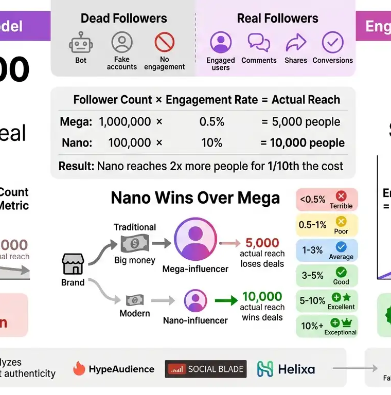 Why Engagement Rate Is the New Follower Count for Influencer Deals